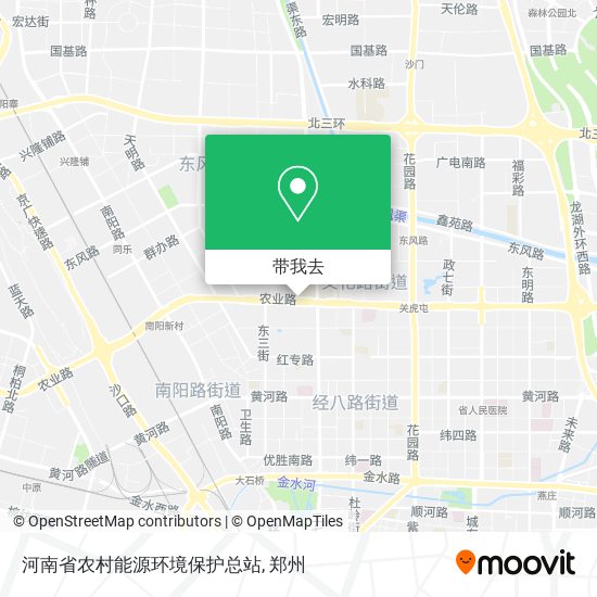 河南省农村能源环境保护总站地图