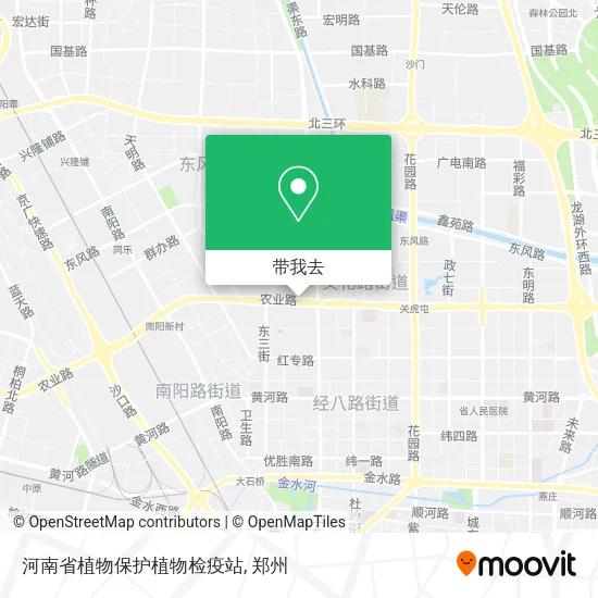 河南省植物保护植物检疫站地图
