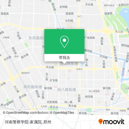 河南警察学院-家属院地图