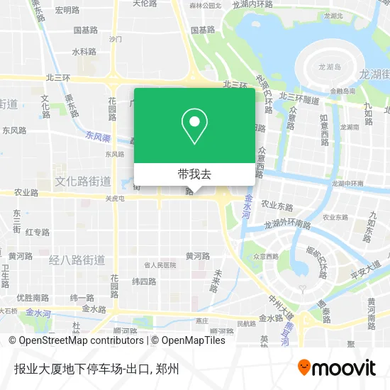 报业大厦地下停车场-出口地图