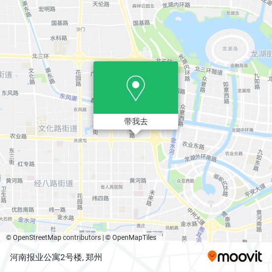 河南报业公寓2号楼地图