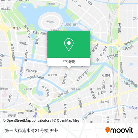 第一大街沁水湾21号楼地图