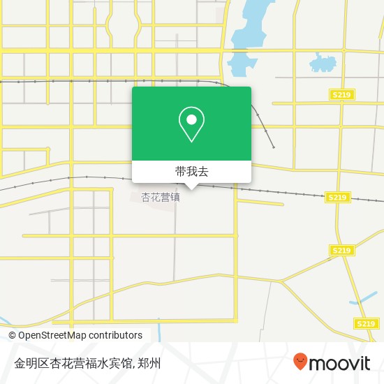 金明区杏花营福水宾馆地图