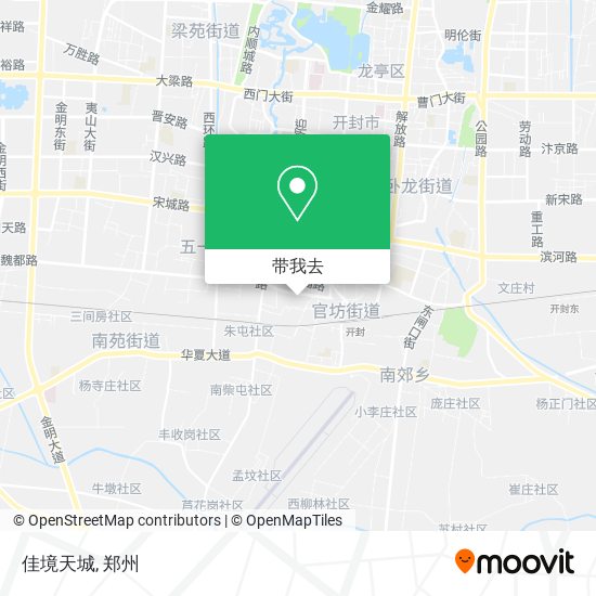 佳境天城地图