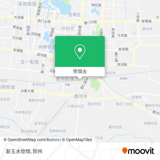新玉水饺馆地图
