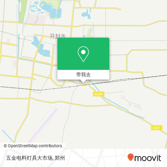 五金电料灯具大市场地图