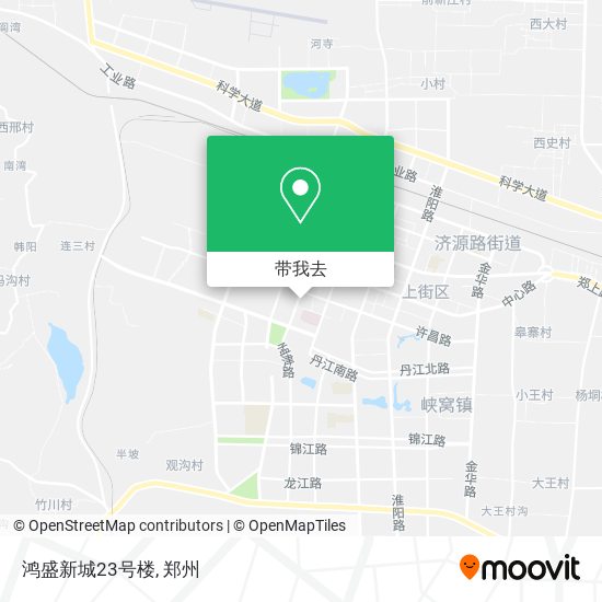 鸿盛新城23号楼地图