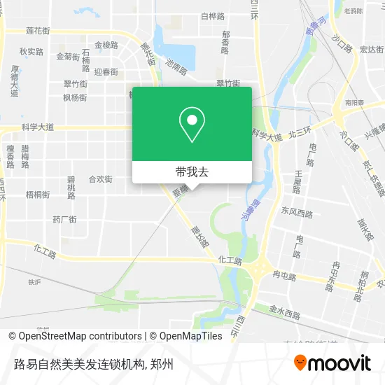 路易自然美美发连锁机构地图