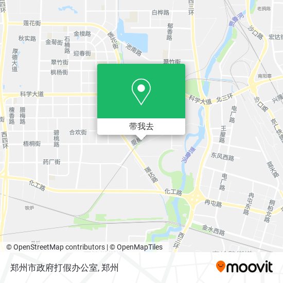 郑州市政府打假办公室地图