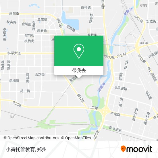 小荷托管教育地图