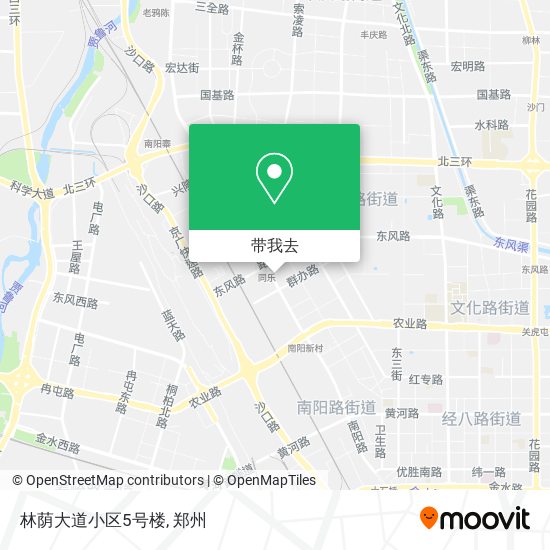 林荫大道小区5号楼地图