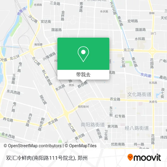 双汇冷鲜肉(南阳路111号院北)地图