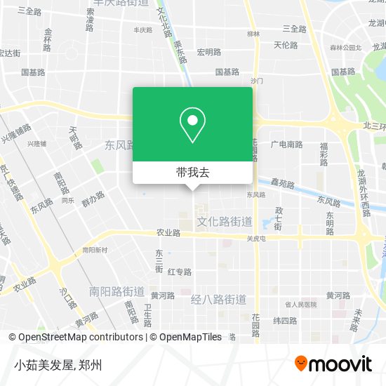 小茹美发屋地图