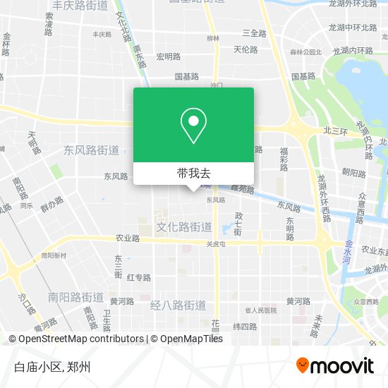 白庙小区地图