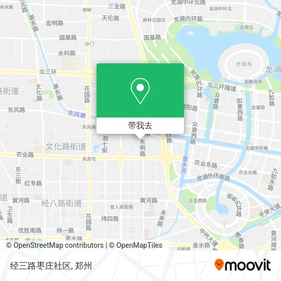 经三路枣庄社区地图