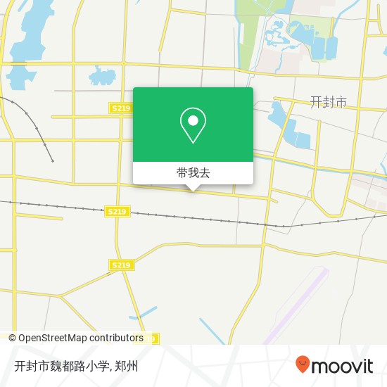 开封市魏都路小学地图
