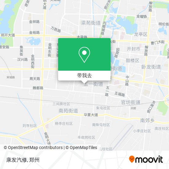 康发汽修地图