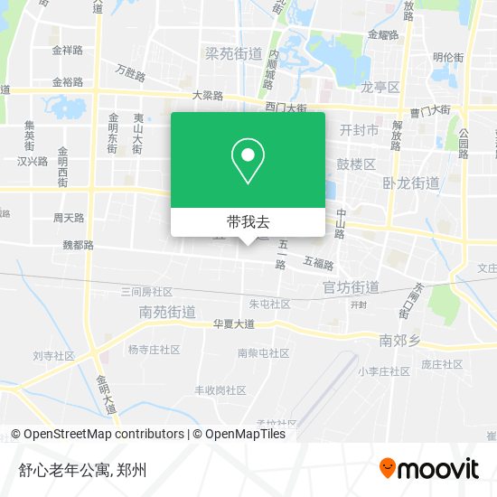 舒心老年公寓地图