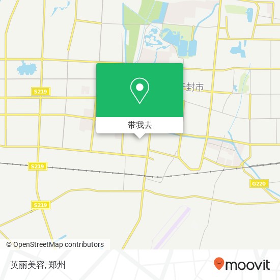 英丽美容地图