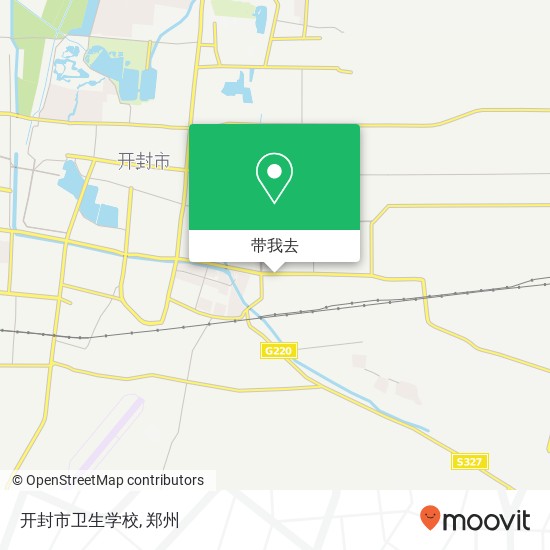 开封市卫生学校地图