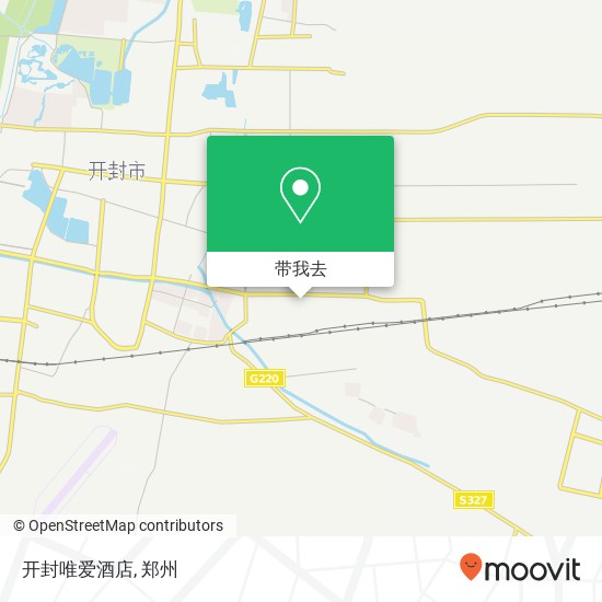 开封唯爱酒店地图