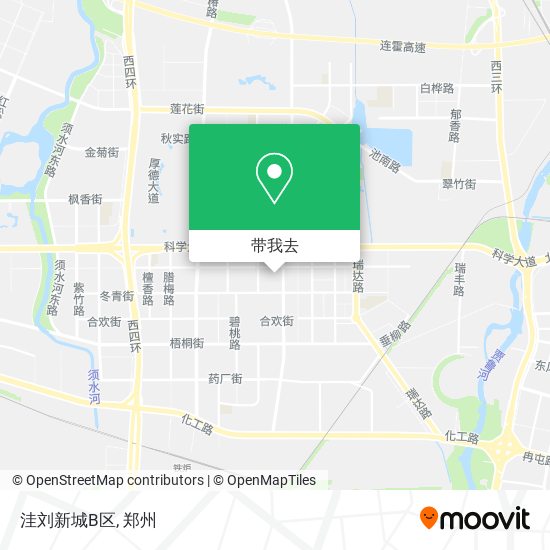 洼刘新城B区地图