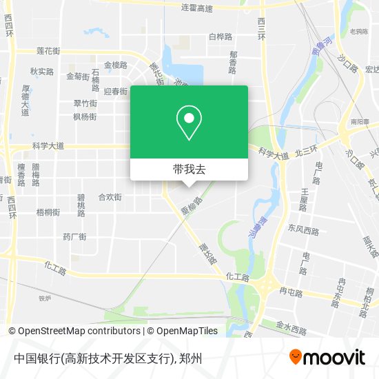 中国银行(高新技术开发区支行)地图