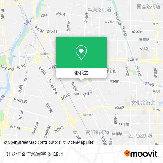 升龙汇金广场写字楼地图