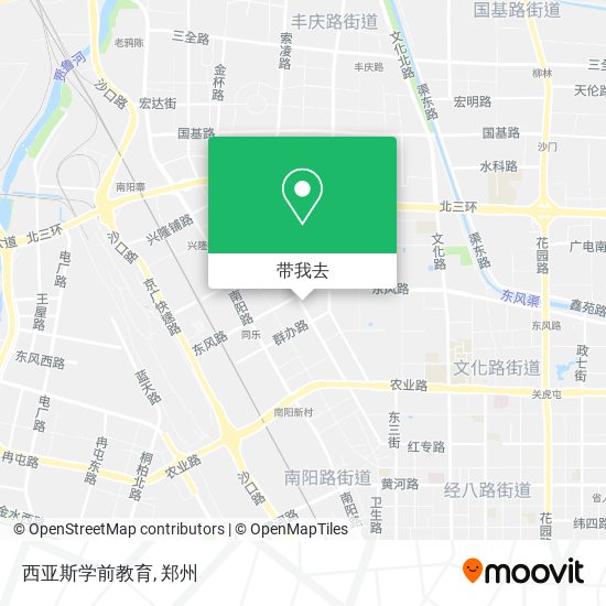 西亚斯学前教育地图
