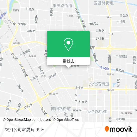 银河公司家属院地图