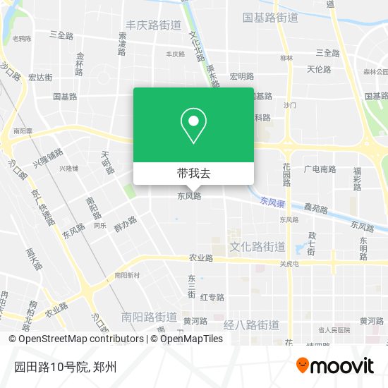园田路10号院地图