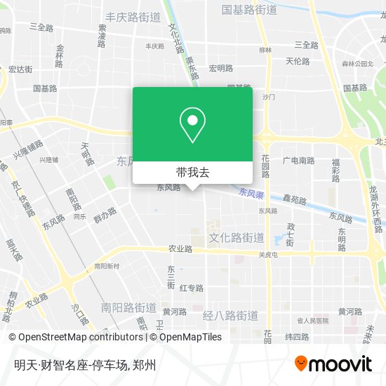 明天·财智名座-停车场地图