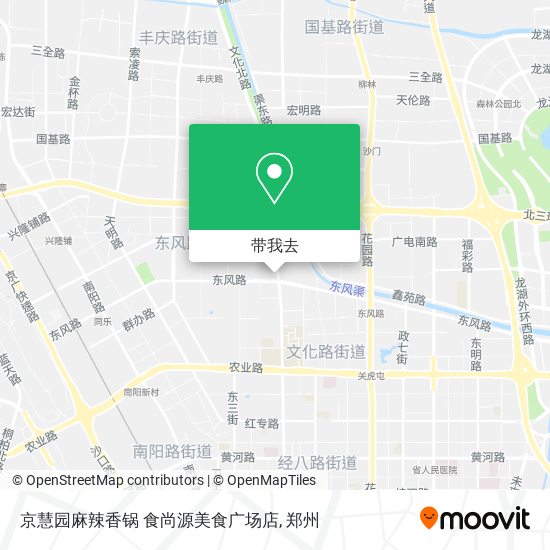 京慧园麻辣香锅 食尚源美食广场店地图