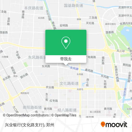兴业银行(文化路支行)地图