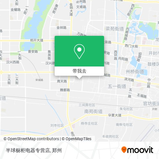 半球橱柜电器专营店地图