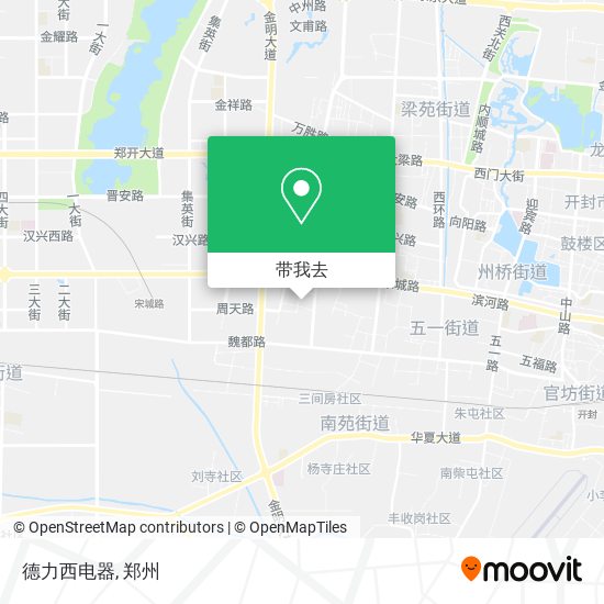 德力西电器地图