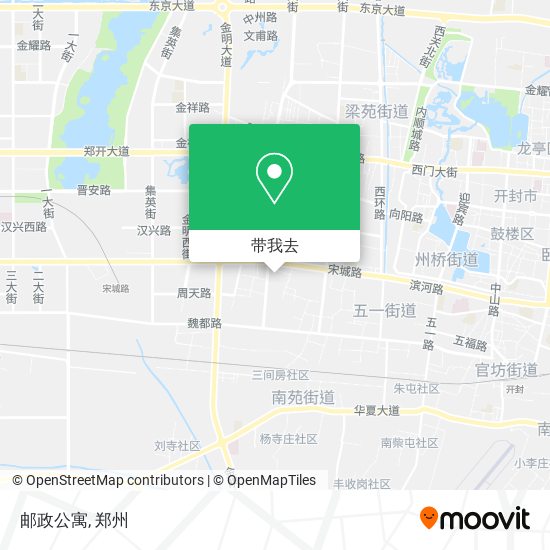 邮政公寓地图