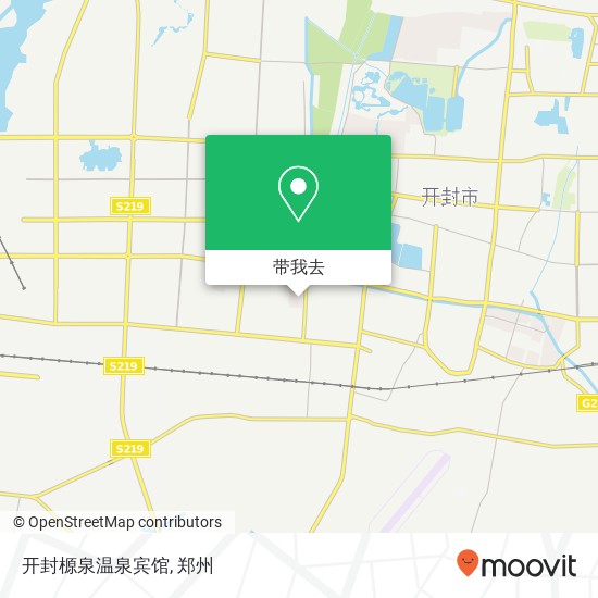 开封榞泉温泉宾馆地图