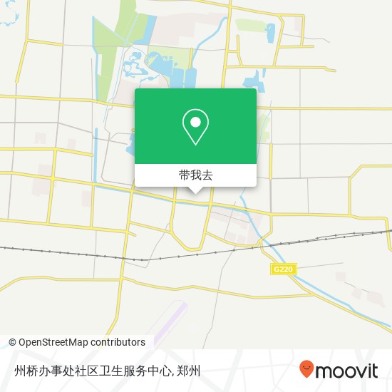 州桥办事处社区卫生服务中心地图