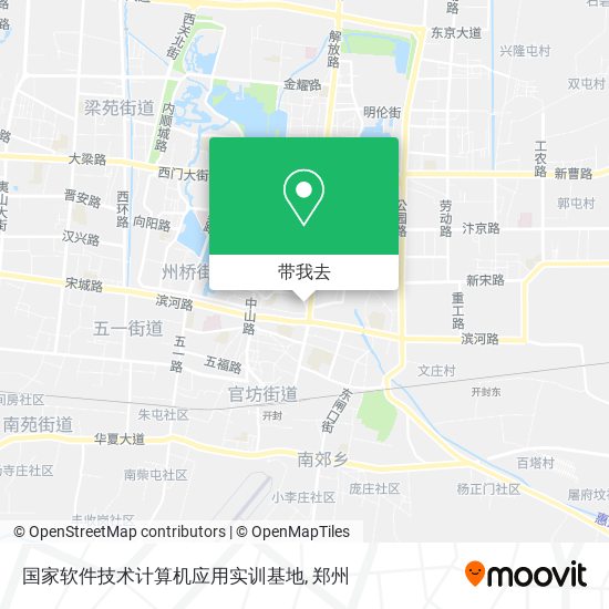 国家软件技术计算机应用实训基地地图