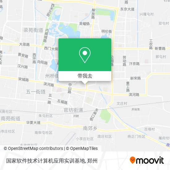 国家软件技术计算机应用实训基地地图