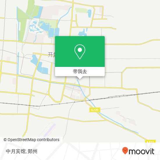 中月宾馆地图
