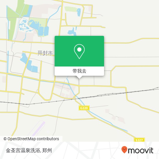 金圣宫温泉洗浴地图