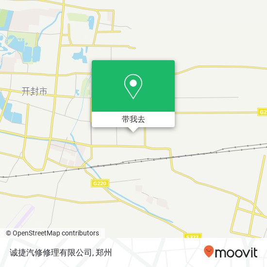 诚捷汽修修理有限公司地图