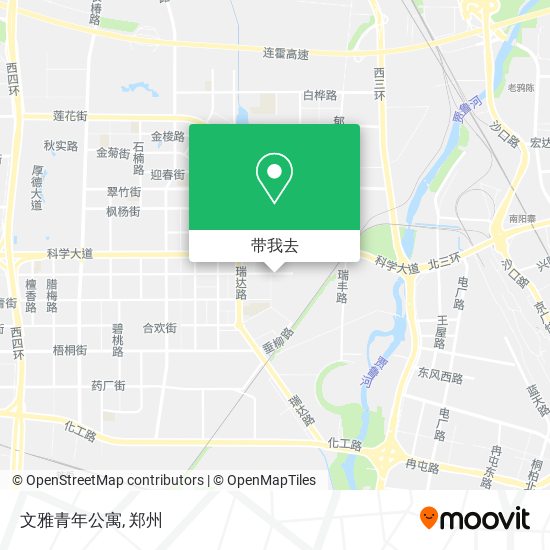 文雅青年公寓地图