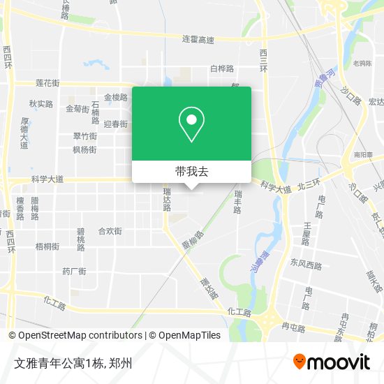 文雅青年公寓1栋地图