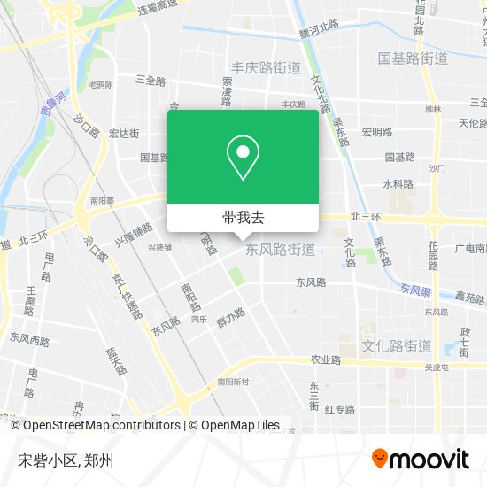 宋砦小区地图
