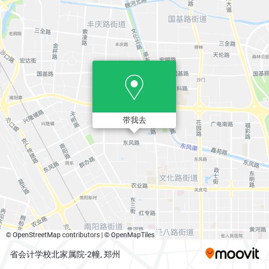 省会计学校北家属院-2幢地图