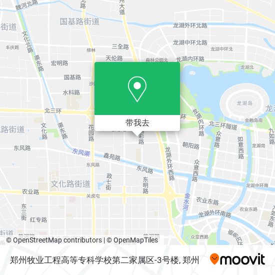 郑州牧业工程高等专科学校第二家属区-3号楼地图