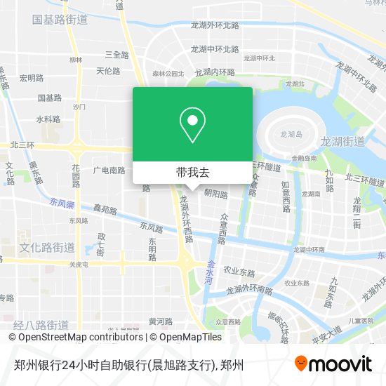 郑州银行24小时自助银行(晨旭路支行)地图